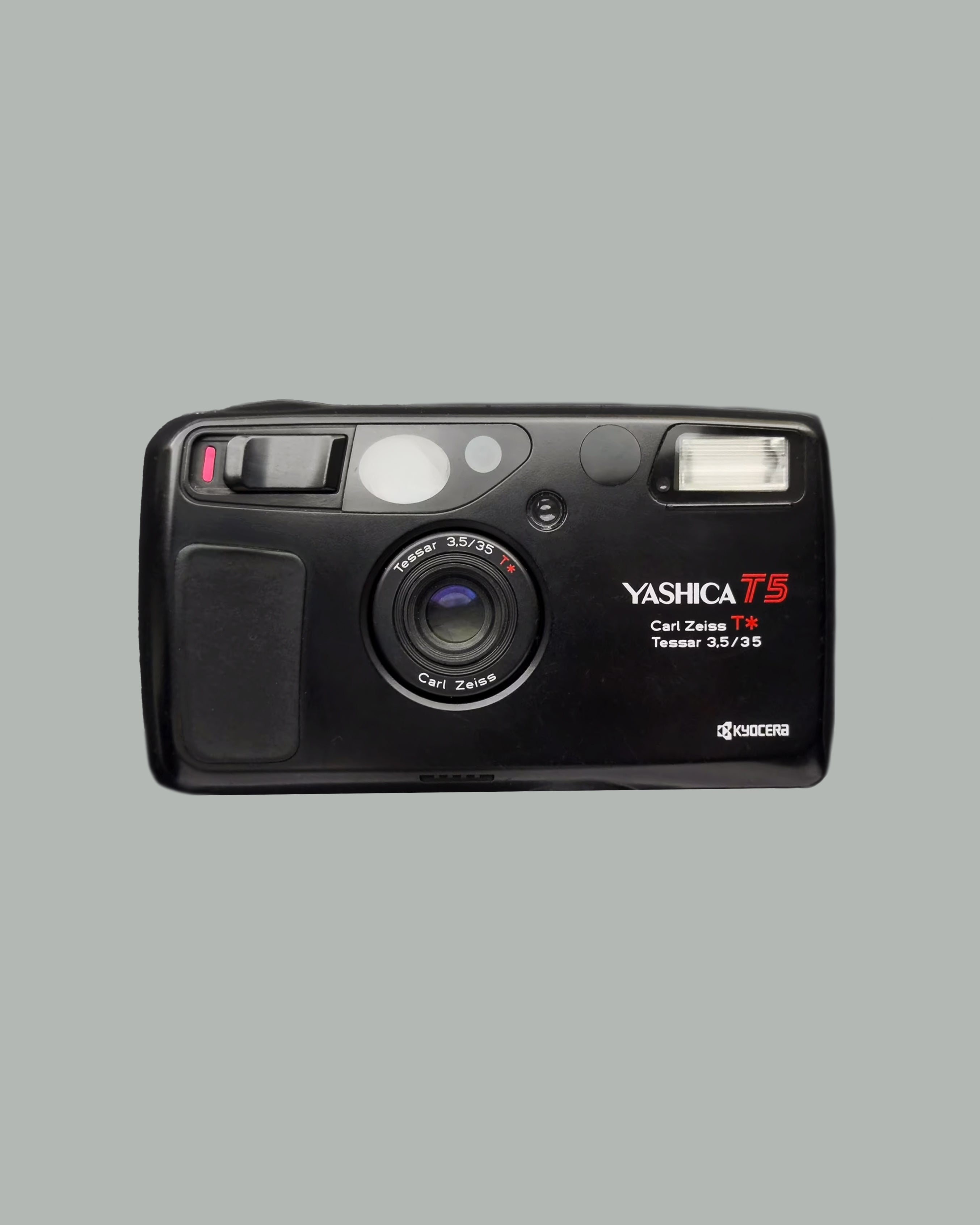 YASHICAヤシカT5D Carl ZeissTessar 3,5/35 T＊ Yashica T5: Carl Zeiss 35mm Lens, Silver Point and Shoot Camera - Etsy